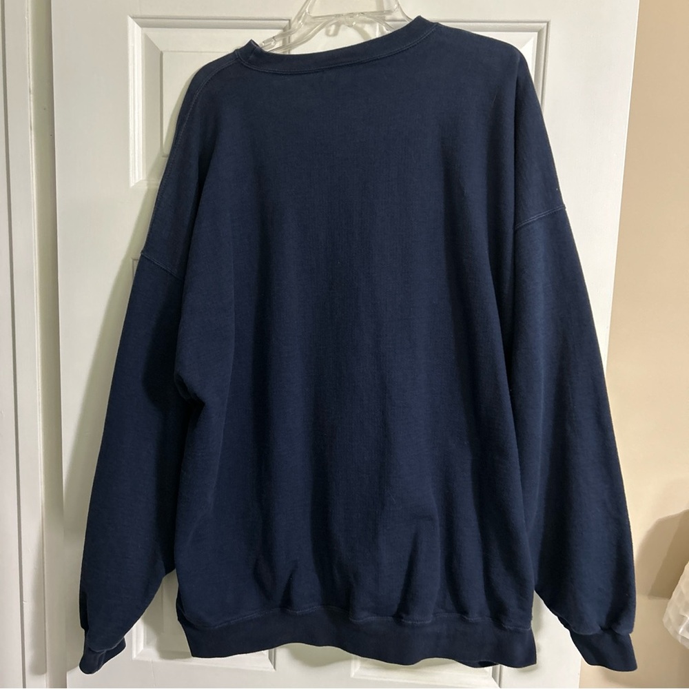 Vintage Walt Disney World Unisex Sweatshirt- Navy 2x/3x - Picture 4 of 4